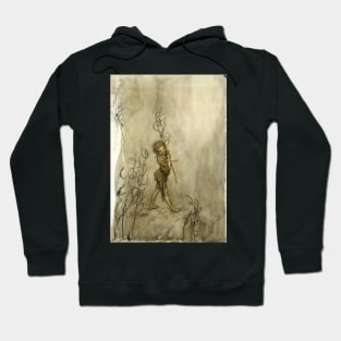 Puck - Arthur Rackham, A Midsummer Night's Dream Hoodie